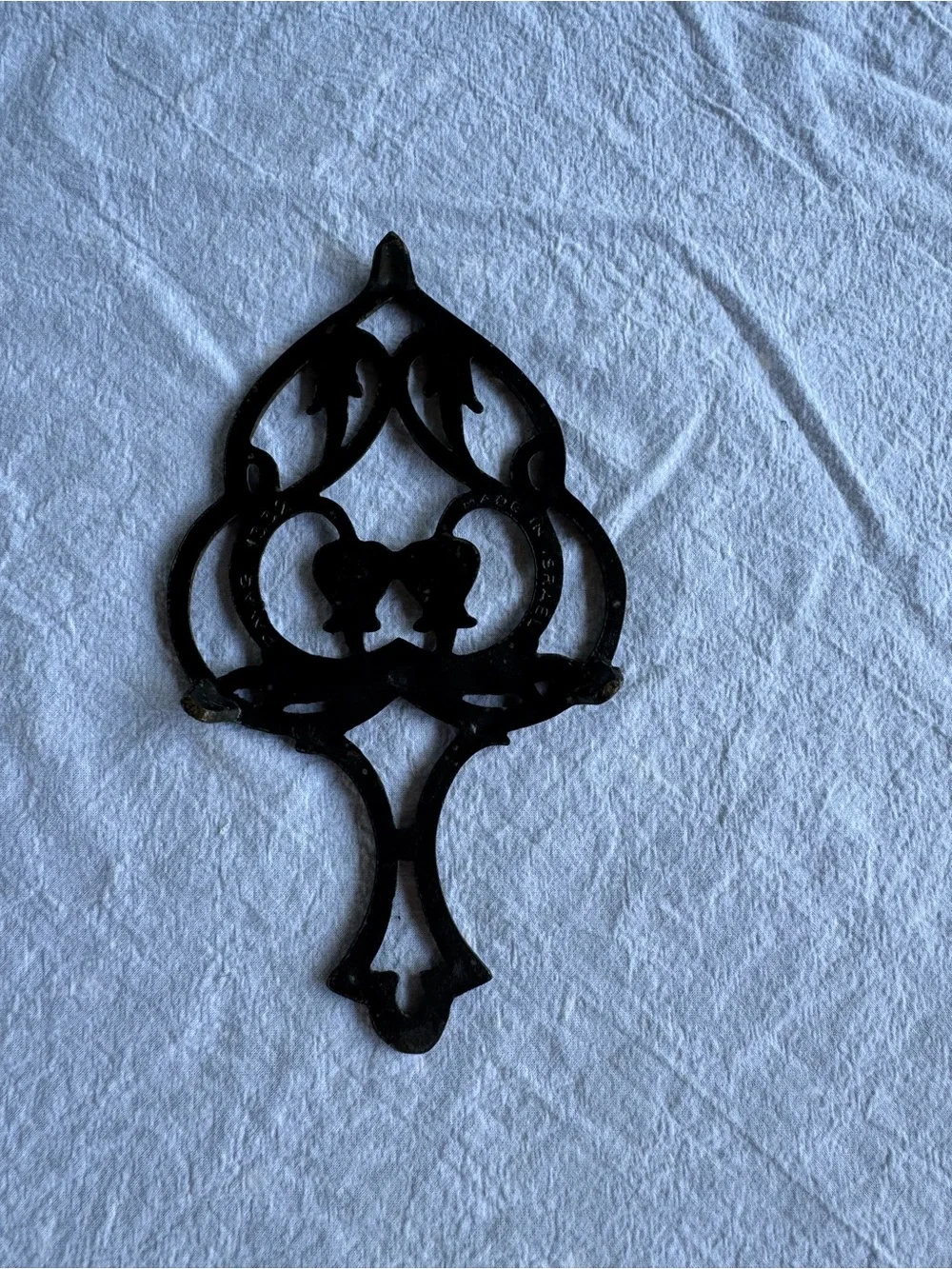 Vintage Dayagi Brass Pomegranate Trivet